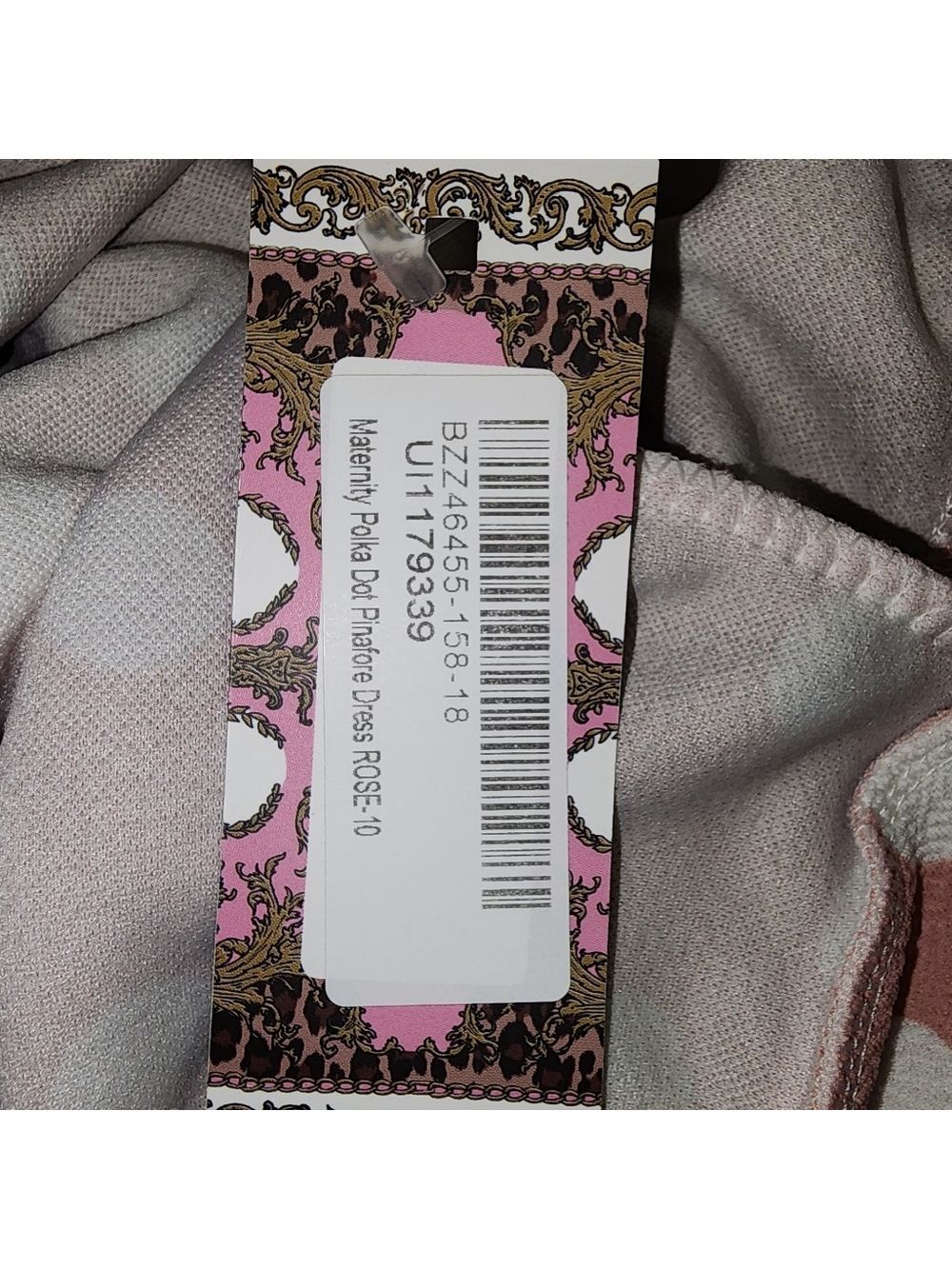 Boohoo Maternity Polka Dot Dress Size 10 NWT - Picture 11 of 12